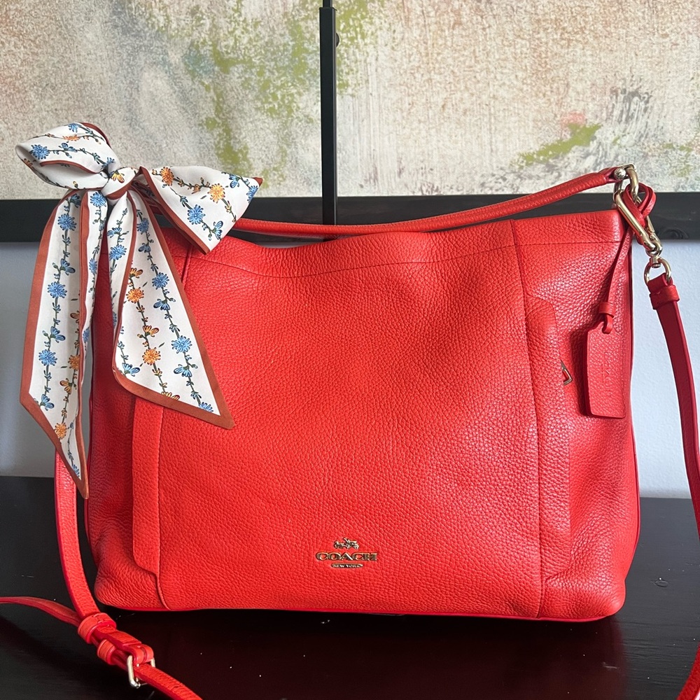 Coach Scout Hobo Bag Leather Bag - Picture 11 of 12